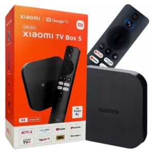 Xiaomi Mi Tv Box S 2nd Control De Voz 4k 8gb Con 2gb Ram Col Negro De Voz