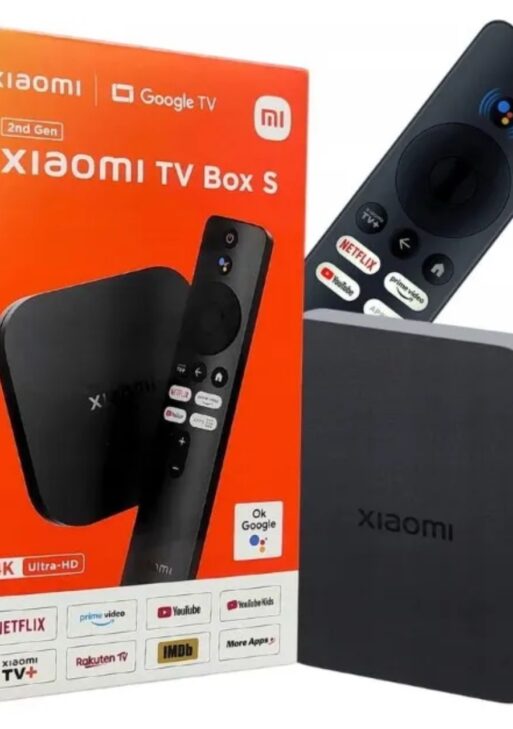 Xiaomi Mi Tv Box S 2nd Control De Voz 4k 8gb Con 2gb Ram Col Negro De Voz