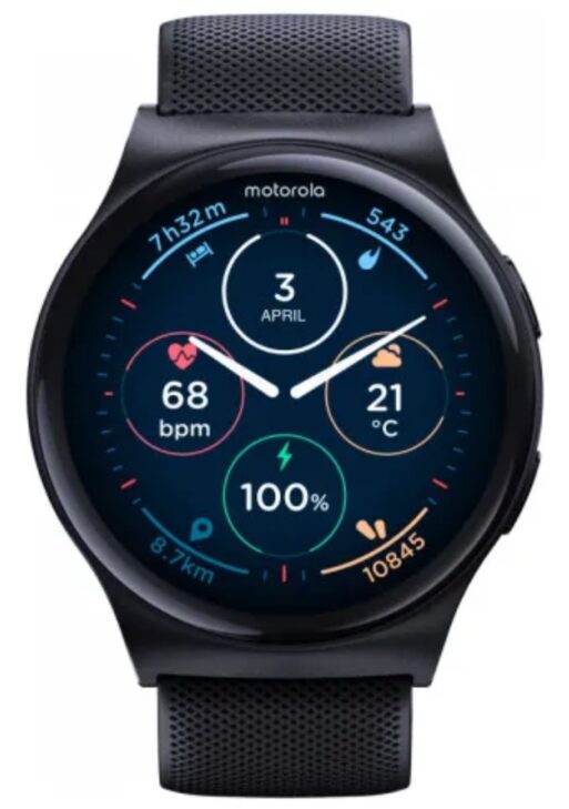 Moto Watch 120 – Tecnología, salud y estilo en tu muñeca