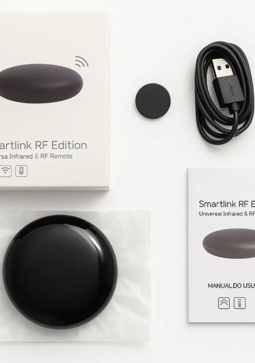 Control Remoto Wifi P/ Alexa / Google Home Domotica Con Rf Negro
