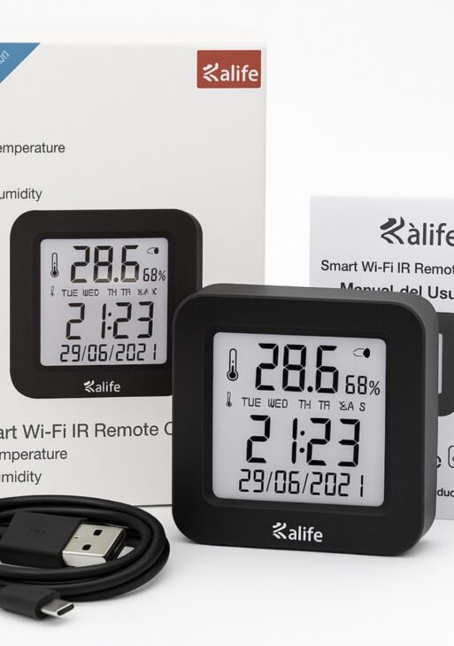 Control Remoto Smart Panel con Sensor de Temperatura y Humedad