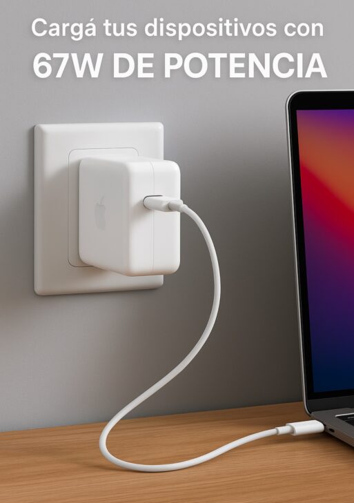 Cargador Apple A2518 Adaptador Usb-c De 67w Original