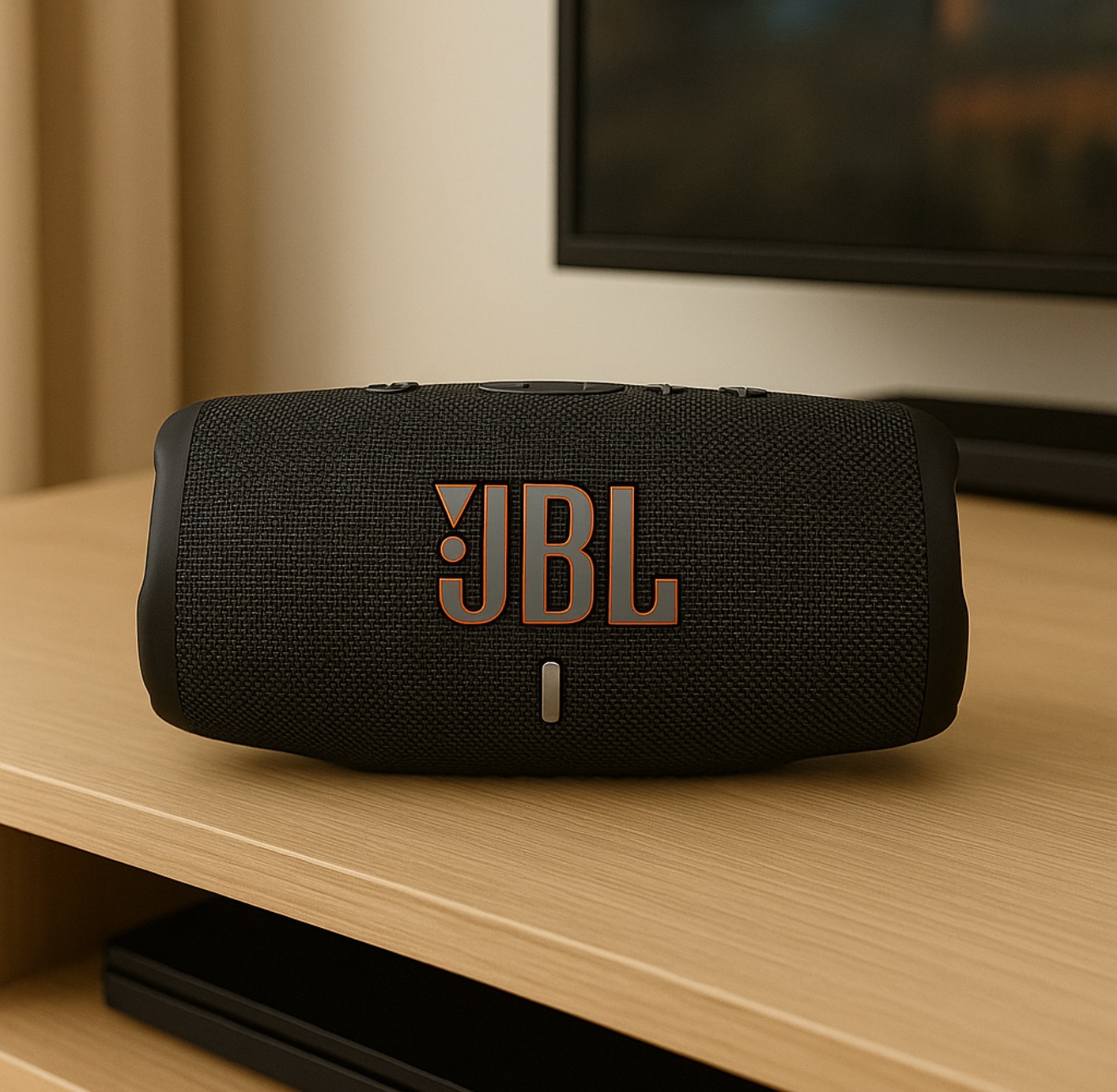 Altavoz Bluetooth Jbl Charge 6 Portátil Original Negro Negro