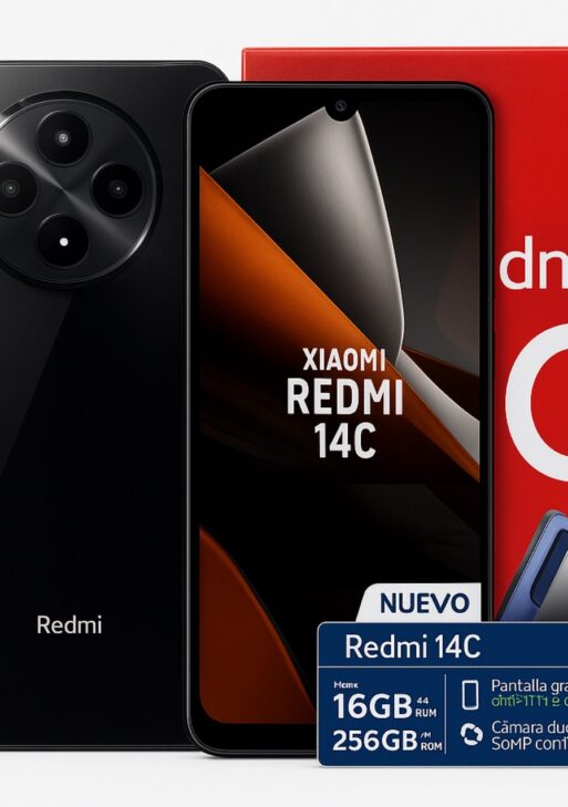 Xiaomi Redmi 14c 256gb 16gb Ram Extendida Negro