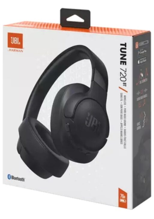 Auriculares JBL Tune 720BT Bluetooth – Negro