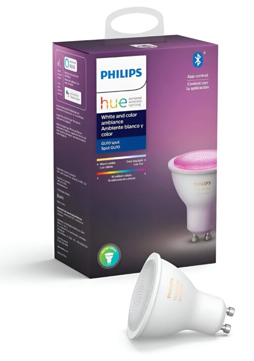 Phillips lámpara dicroica inteligente