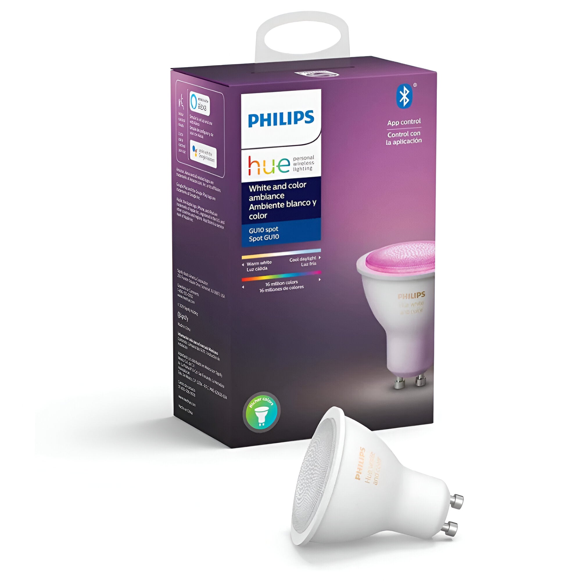 Phillips lámpara dicroica inteligente