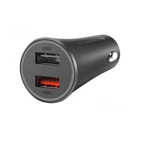 Cargador Coche Xiaomi Mi CC06ZM USB 37W - Negro - Imagen 1