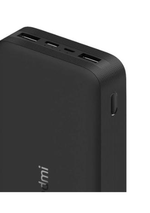 Cargador Portátil Xiaomi Mi Power Bank PB200LZM 20000mAh + Cable - Negro