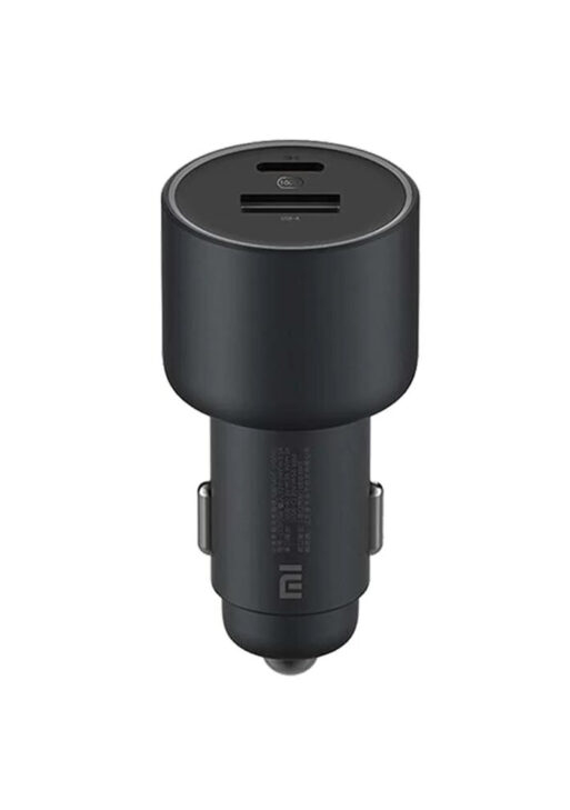 Cargador de Vehículo Xiaomi CC07ZM 67W Dual USB-A + Type-C - Negro
