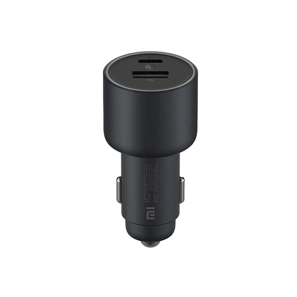 Cargador de Vehículo Xiaomi CC07ZM 67W Dual USB-A + Type-C - Negro