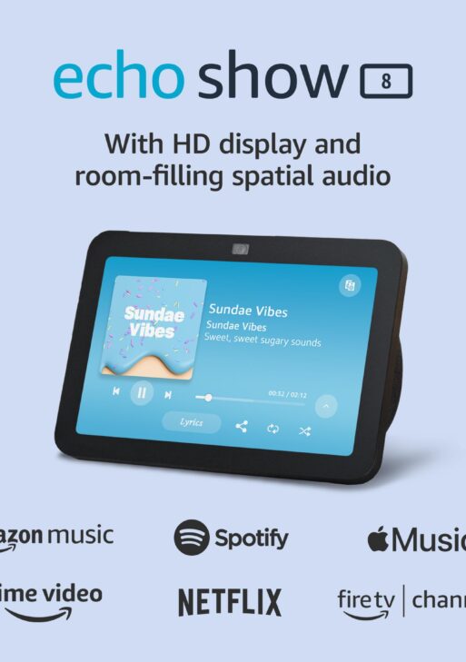Amazon Echo Show 8 Alexa+ 8.7 - Charcoal