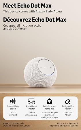 Amazon Echo Dot Max Alexa - Blanco